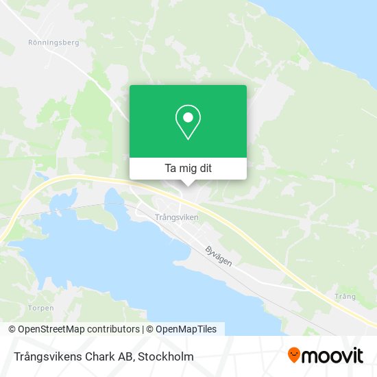 Trångsvikens Chark AB karta