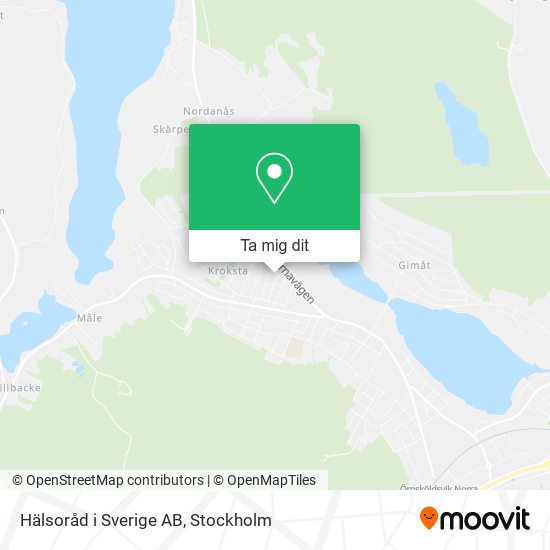 Hälsoråd i Sverige AB karta