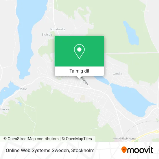 Online Web Systems Sweden karta