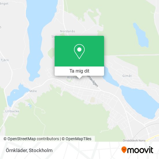 Örnkläder karta