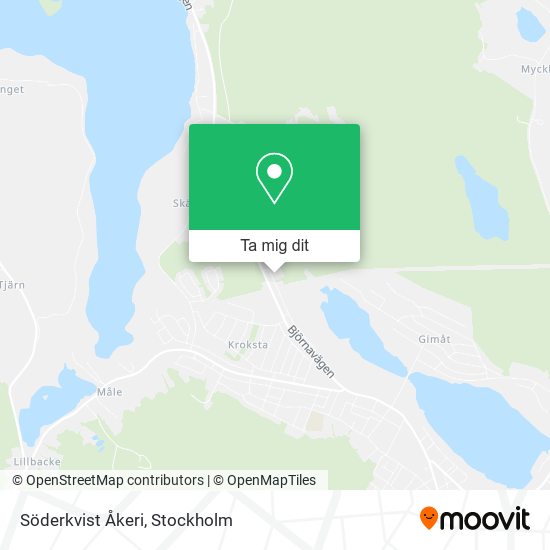 Söderkvist Åkeri karta