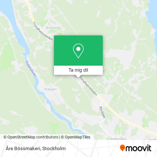 Åre Bössmakeri karta