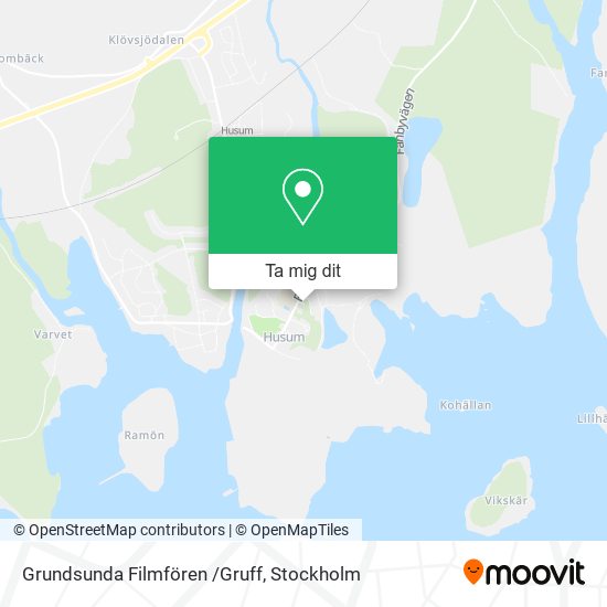Grundsunda Filmfören /Gruff karta