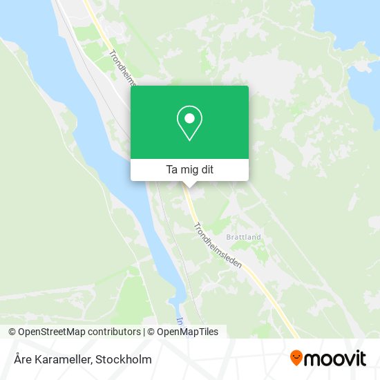 Åre Karameller karta