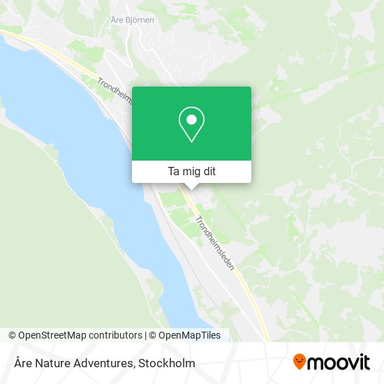 Åre Nature Adventures karta