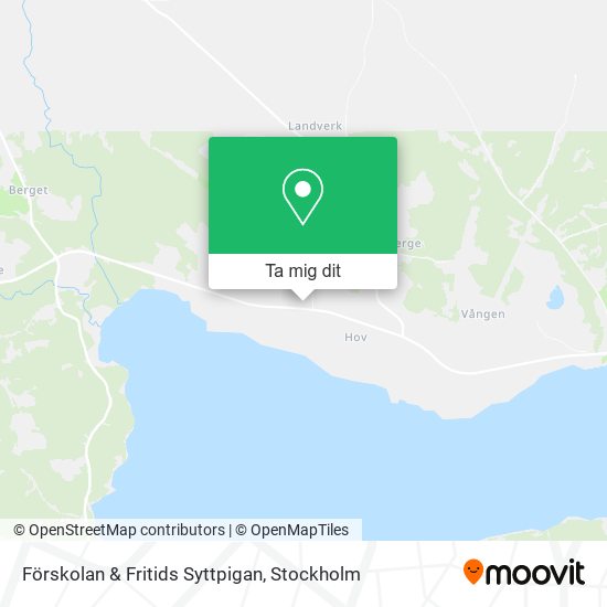 Förskolan & Fritids Syttpigan karta