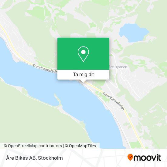 Åre Bikes AB karta