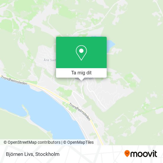 Björnen Livs karta