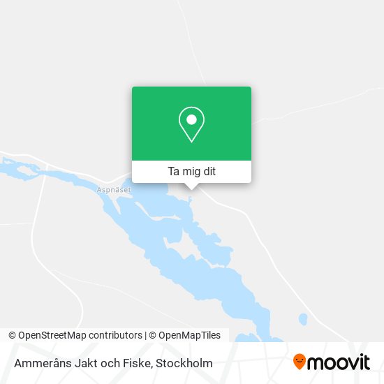 Ammeråns Jakt och Fiske karta