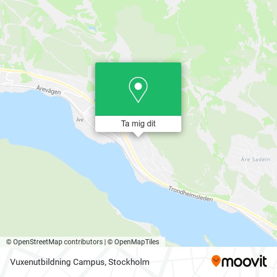 Vuxenutbildning Campus karta