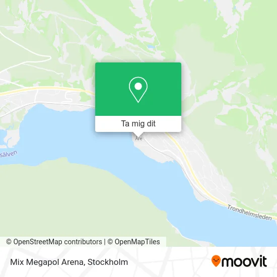 Mix Megapol Arena karta