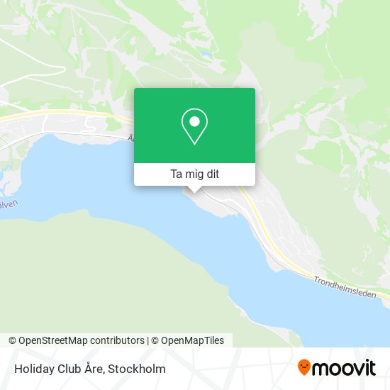 Holiday Club Åre karta