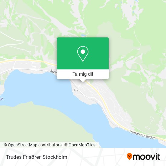 Trudes Frisörer karta