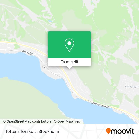 Tottens förskola karta
