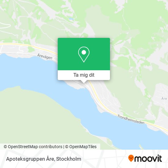 Apoteksgruppen Åre karta