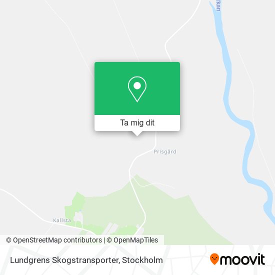 Lundgrens Skogstransporter karta