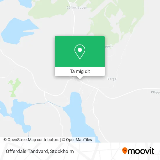 Offerdals Tandvard karta