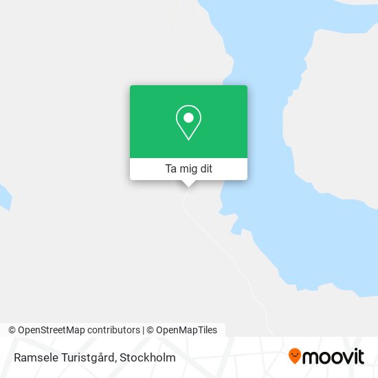 Ramsele Turistgård karta