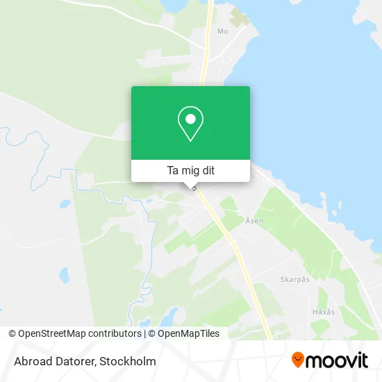 Abroad Datorer karta