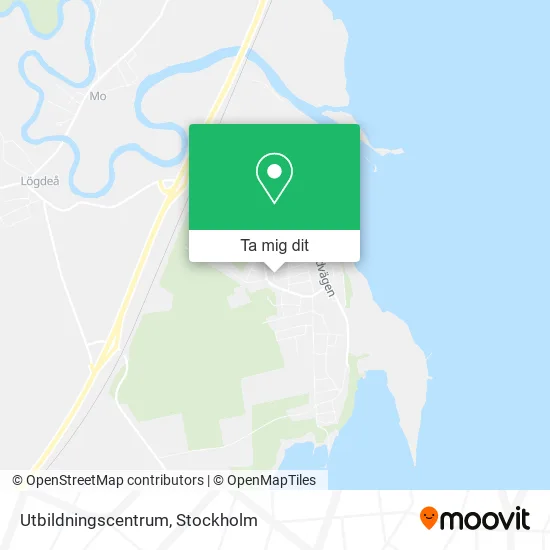 Utbildningscentrum karta