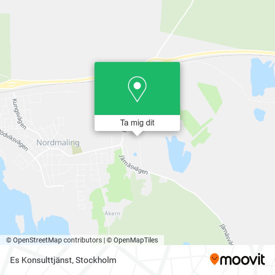 Es Konsulttjänst karta