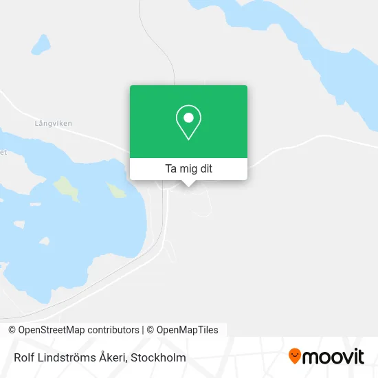 Rolf Lindströms Åkeri karta