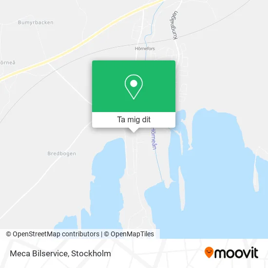 Meca Bilservice karta