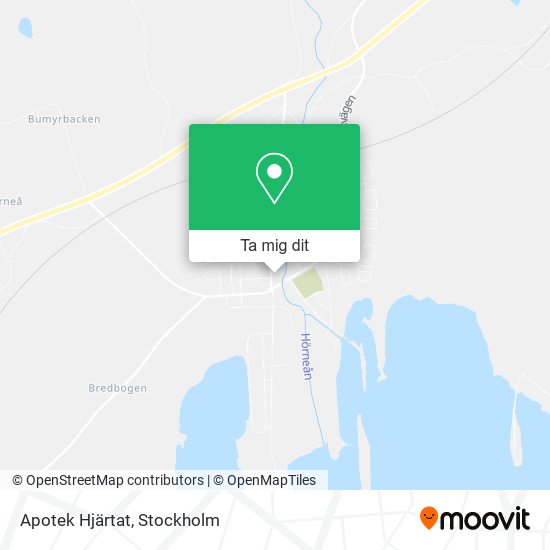 Apotek Hjärtat karta
