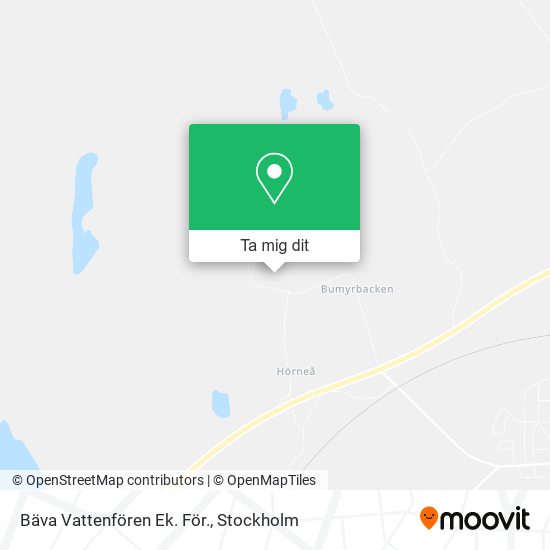 Bäva Vattenfören Ek. För. karta