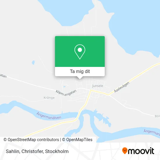 Sahlin, Christofer karta