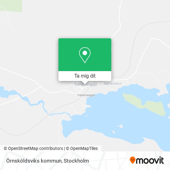 Örnsköldsviks kommun karta