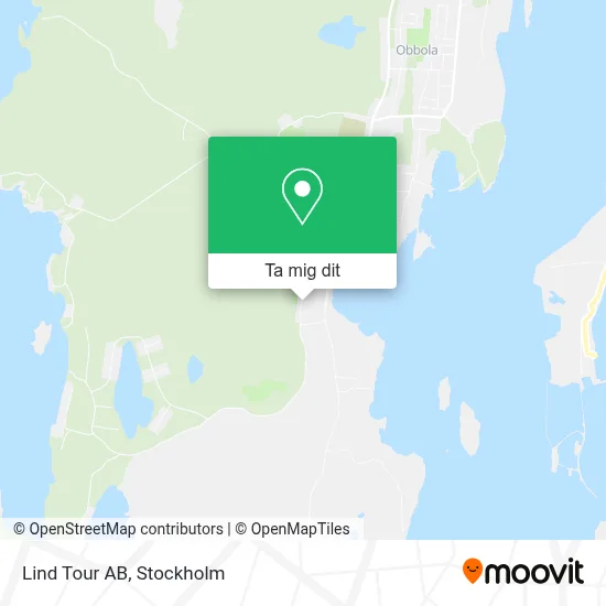 Lind Tour AB karta