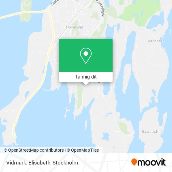 Vidmark, Elisabeth karta
