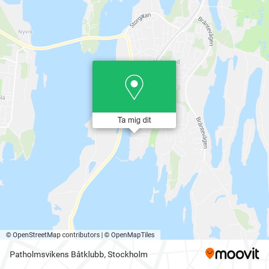 Patholmsvikens Båtklubb karta