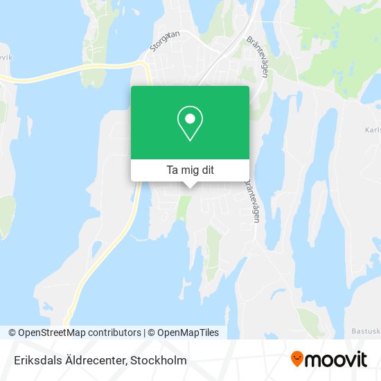 Eriksdals Äldrecenter karta