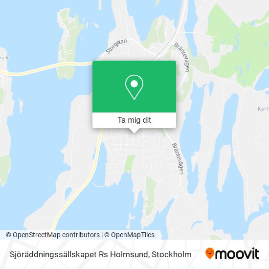 Sjöräddningssällskapet Rs Holmsund karta