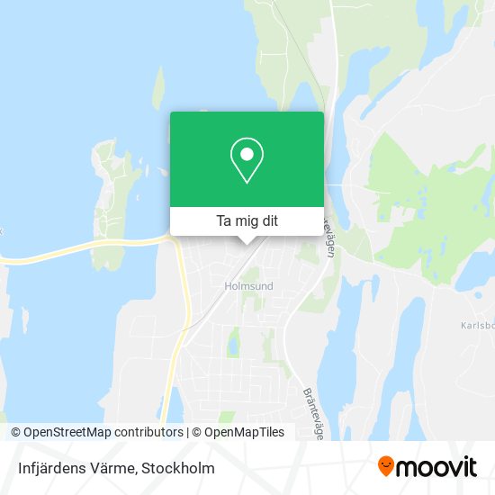 Infjärdens Värme karta