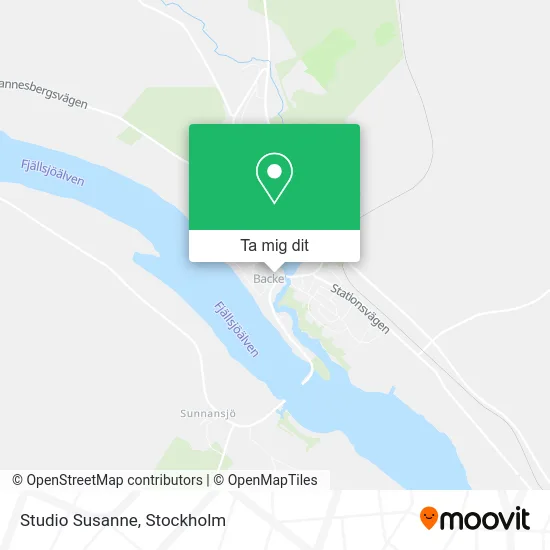 Studio Susanne karta