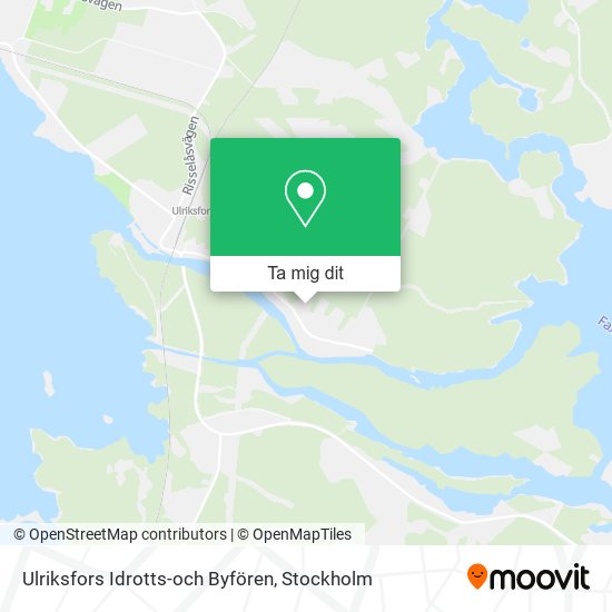Ulriksfors Idrotts-och Byfören karta