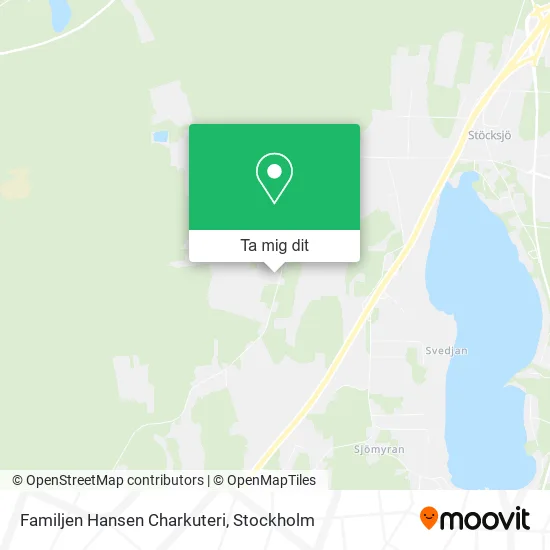 Familjen Hansen Charkuteri karta