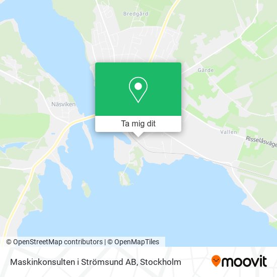 Maskinkonsulten i Strömsund AB karta