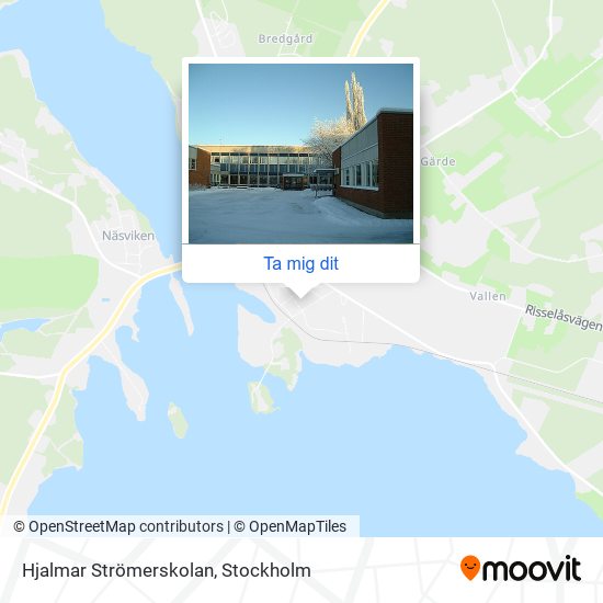 Hjalmar Strömerskolan karta