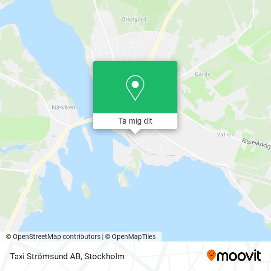 Taxi Strömsund AB karta