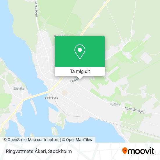 Ringvattnets Åkeri karta