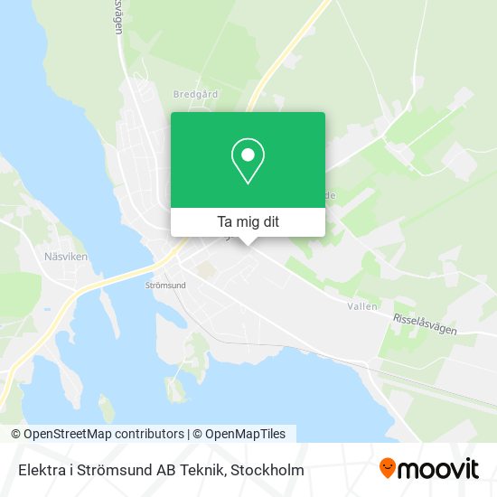 Elektra i Strömsund AB Teknik karta