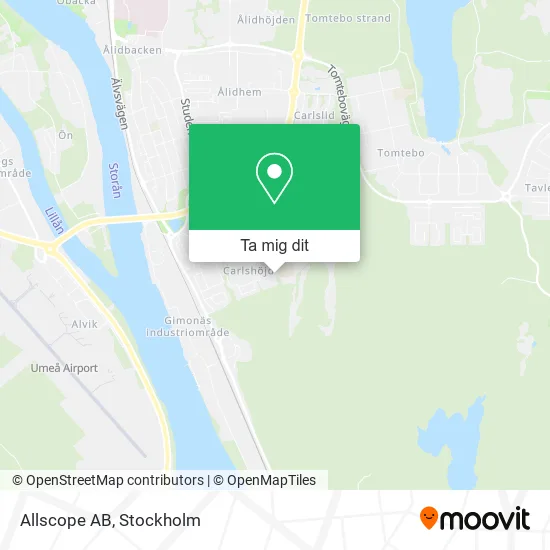 Allscope AB karta