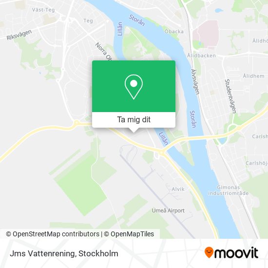 Jms Vattenrening karta