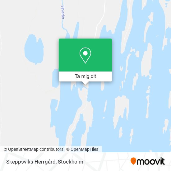 Skeppsviks Herrgård karta