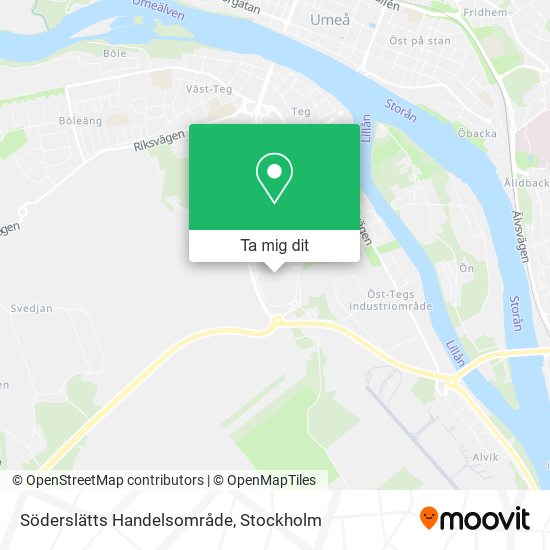 Söderslätts Handelsområde karta