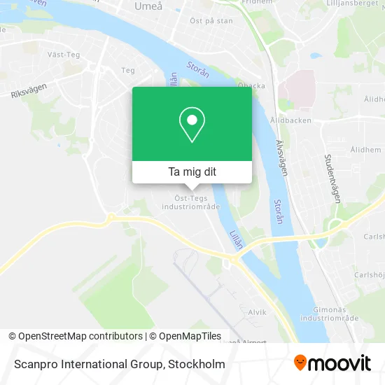 Scanpro International Group karta